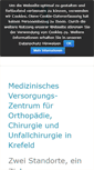Mobile Screenshot of chirurgische-praxis-krefeld.de